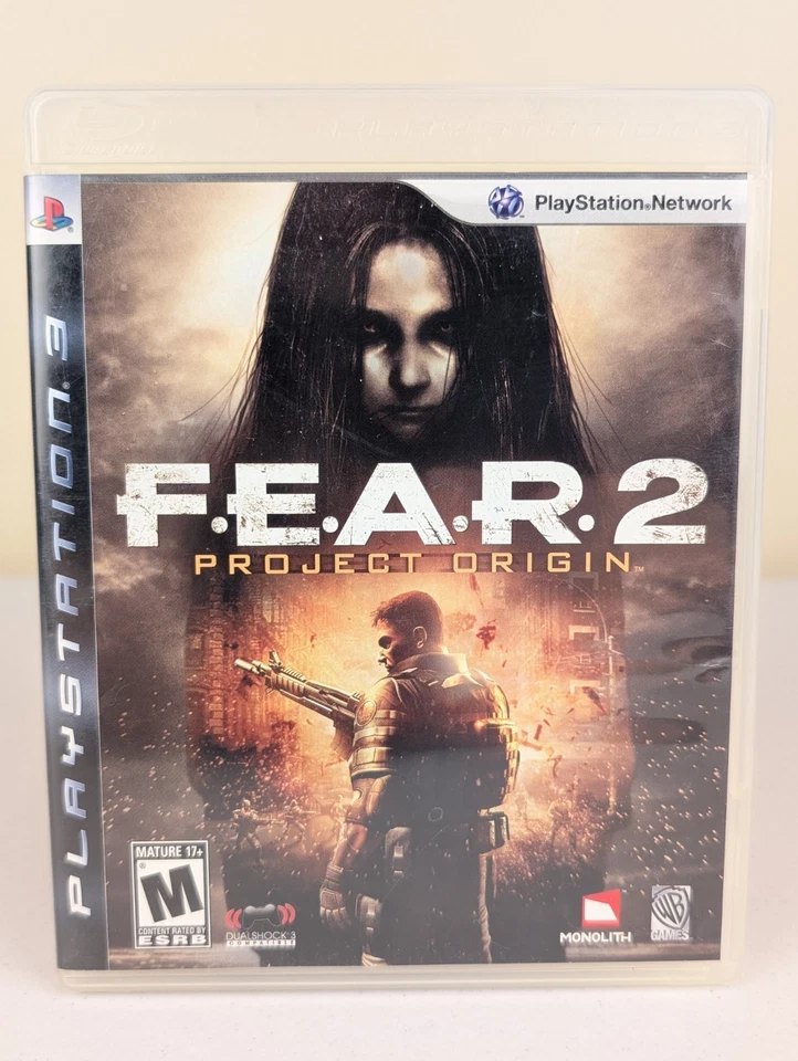 F.E.A.R. 2: Project Origin (PlayStation 3 PS3)➡️No Manual  -Tested- Excellent 📀 - Image 1 of 4