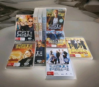 CSI Miami Complete DVD Series Seasons 1 to 10 Region 4 Australian Playback - image 1 of 4