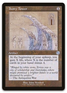 Ivory Tower (Schematic) #86 (NM) Brothers' War BRR Magic MTG - Picture 1 of 2