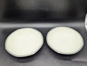 Set/2 Vintage Royal Doulton Newport 8" Suppe Müslischale - Bild 1 von 9