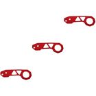 Set Of 3 Racing Tow Hooks For Cars Heavy Duty Trailer Hitch Refit