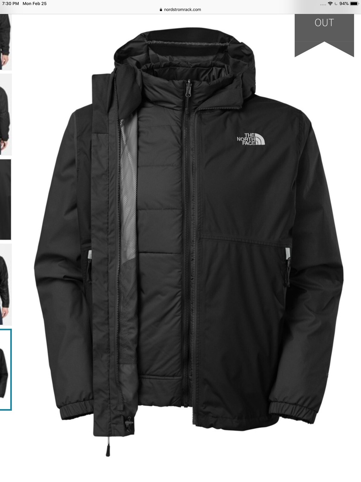 HYVENT WATERPROOF HOODED JACKET 