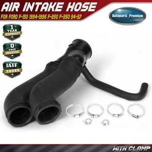 Engine Air Intake Hose Cleaner Duct Hose w/ Clamp for Ford F-150 1994-1996 F-250 - Picture 1 of 9