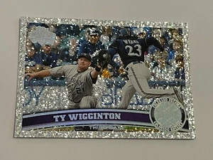 2011 Topps Update Baseball Diamond Anniversary - Ty Wigginton - Colorado Rockies - Picture 1 of 2