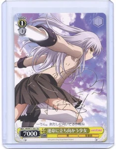 Mujer Blanca Negra Ángel Beats Canade Tachibana Firmada Tarjeta de jcc Anime 103 TD #5 - Imagen 1 de 2