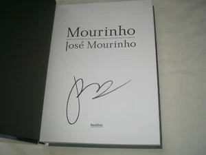 JOSE MOURINHO - Mourinho SIGNED 1/1 Hb - MAN UTD , PORTO , SPURS , ROMA manager - Picture 1 of 3