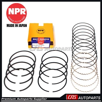 For 83-93 2.0L 2.2L MAZDA FORD & TURBO "NPR" PISTON RINGS FE F2 Foto 1 de 4