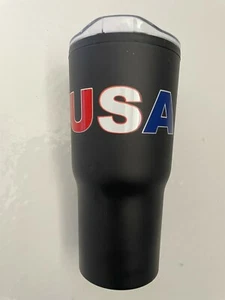 Tumbler USA American flag coffee mug thermos - Picture 1 of 3