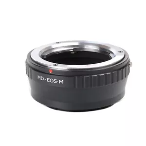 Lens Adapter for Minolta MD Lens to EOS M EF-M Mirrorless Camera Adapter Ring - Picture 1 of 10