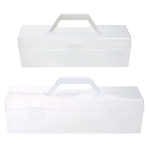 Storage Bin Plastic Portable Storage for Small Tools and Materials - Picture 1 of 18