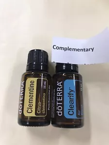 doTERRA Clementine 15ml + FREE Clearify Therapeutic Essential Oil Aromatherapy - Picture 1 of 1