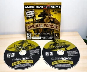 Ejército de las Américas Fuerzas Especiales PC Juego Oficial Ejército de los Estados Unidos Juego 2 Discos Win98 - Imagen 1 de 7