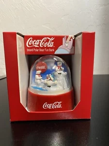 Coca-Cola Animated Polar Bear Fun Bank with box Coke Not Working - Picture 1 of 6