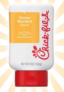 Chick-fil-A Honig Senf Dipp Sauce Flasche 8 Unzen Ablaufdatum 12/25+ - Bild 1 von 2