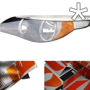 Pellicola design USA - per indicatori di direzione fari BMW Serie 5 E60 E61 sidemarker - Foto 1 di 4