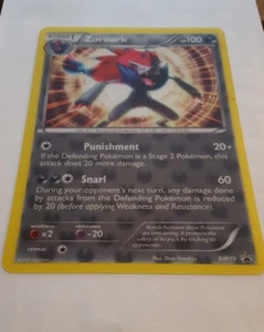 POKEMON PROMO CARD - JUMBO/OVERSIZED ZOROARK BW19 - 20cm X 14cm!!! (3D CARD) - Picture 1 of 1