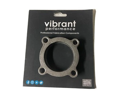 Flange de descarga Vibrant 14390 aço suave 4 parafusos GT30/GT35 2,5" I.D. Espessura 1/2" - Imagem 1 de 3