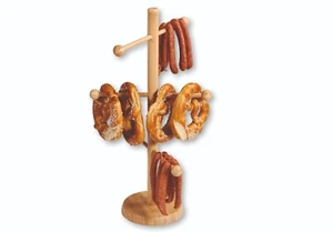 SCHNEIDER Brezelständer, Wurstständer, Buchenholz, 6-armig - Bild 1 von 2