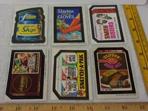 Skip Slaytex Frosty Flakes Sludge Wacky Packages 1970s tan back lot VINTAGE b - Picture 1 of 1