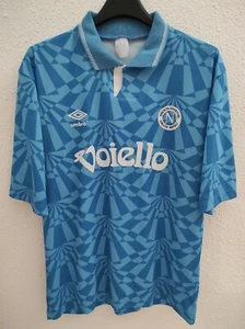SSC NAPOLI 1991-1993 Voiello camiseta shirt trikot maillot maglia L - Picture 1 of 5