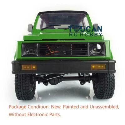1/6 Scale RC Capo 4*4 Rock Crawler SIXER1 Car KIT Painted Green Model KIT - Image 1 of 4