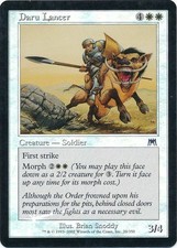 4X Daru Lancer - Foil New MTG Onslaught Magic