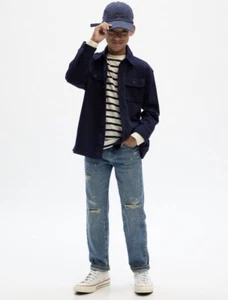 Gap Kids Original Fit Medium Wash Denim Jeans 💯 Cotton (690383) SZ: 18 NIP/TAGS - Picture 1 of 5