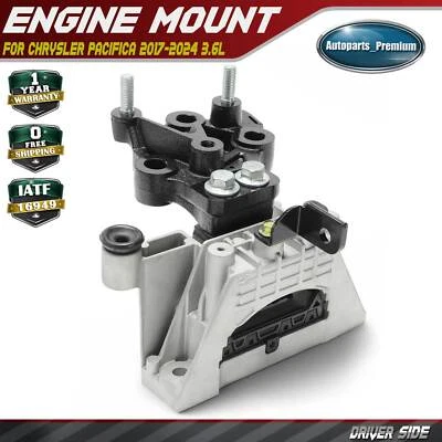 Левое крепление автоматической коробки передач с кронштейном для Chrysler Pacifica 2017-2024 V6 3,6 л - Изображение 1 из 4