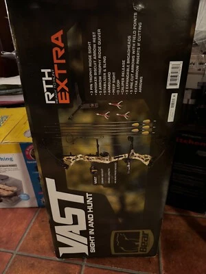 NUEVO -BEAR VAST RTH EXTRA Kit de arco compuesto con mira de 3 pines AV04A2X0A7R Foto 1 de 4