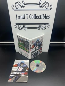 Nintendo Wii Madden NFL 07, Complete, Clean & Tested - Picture 1 of 3