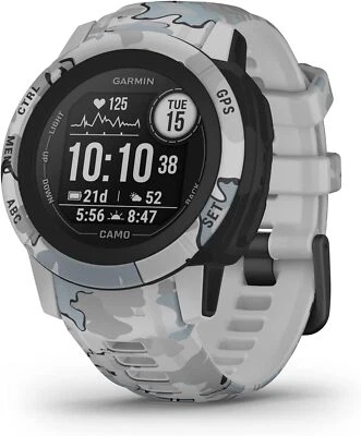 Garmin Instinct 2S Camo-Edition Smaller-Sized GPS Outdoor Watch Multi-GNSS, Camo - Image 1 of 4