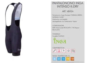 PANTALONCINI SALOPETTE PARENTINI CICLISMO INVERNALE INGA - Imagen 1 de 3