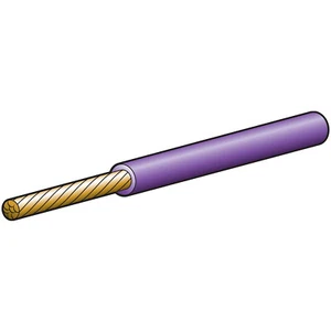 Narva 5813-30VT Single Core Cable VIOLET 3mm 10 Amp - 1 Meter Length - Foto 1 di 1