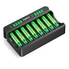 Lot AA / AAA Rechargeable Batteries NiMH 1.2V / AA AAA Battery LCD Smart Charger