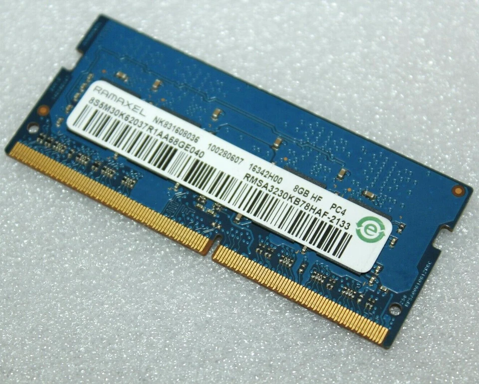 Ramaxel 8GB PC4-17000 DDR4 Laptop Memory Ram RMSA3230KB78HAF-2133 - Image 1 of 1