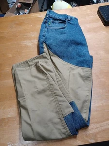 Men's Hunting Denim Jeans Cabelas Size 38/34 - Picture 1 of 10