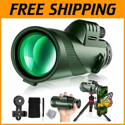 Fog-Proof Monocular Telescope 12X Magnification for Scenery & Wildlife Watching - Image 1 of 4