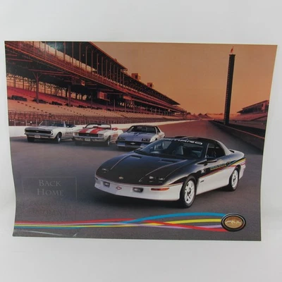 1993 Indy 500 Pace Car Collector Poster Chevrolet Camaro Z-28 Size 17" x 22" - Image 1 of 4