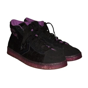 Zapatilla deportiva CONVERSE $160 Pro Leather High X Joe Freshgoods negra púrpura para hombre 10,5 - Imagen 1 de 7