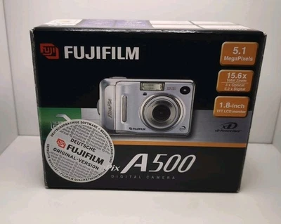 Fujifilm FinePix A500 A Series 5.1 MP Digicam Sensore CCD + XD Card Getestet ✅ - Bild 1 von 4