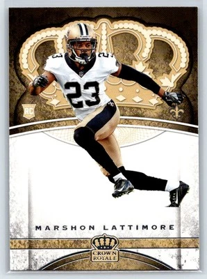 Marshon Lattimore 2017 Panini Crown Royale Rookie #98 - Image 1 of 2