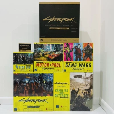 Cyberpunk 2077 Gangs of Night City Exclusive Edition Kickstarter Legend Pledge - image 1 of 4