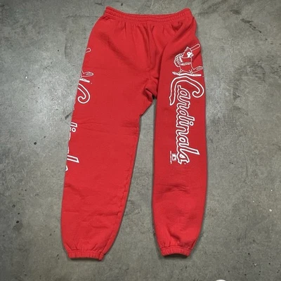 Pantalones Cardinals L 90s 00s St Louis MLB Béisbol Ropa Activa Pantalones Deportivos Foto 1 de 4