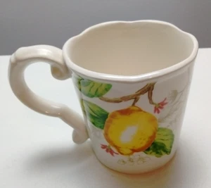Taza de café Maxcera limón gres artesanal motivo fruta taza - Imagen 1 de 7