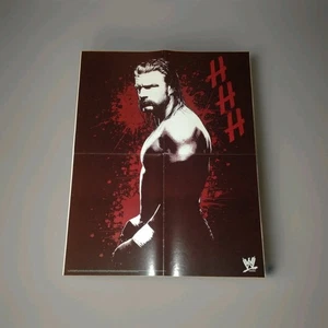Triple H HHH WWE Poster magazine 16x21 Double Sided poster designed for battle - Picture 1 of 2