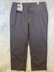 NWT Wrangler Men's Workwear Cargo Utility Pants Sz 42x32 Dark Gray All Purpose - Picture 1 of 16