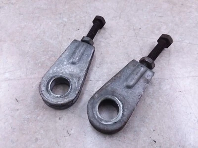 Par de ajustadores de cadena Kawasaki F7 Enduro 175 OEM 1974 de colección ANS-B202 Foto 1 de 3