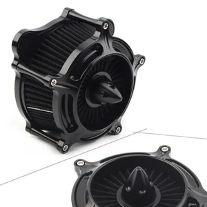 Air Cleaner Intake Filter Kit for Harley Touring Electra Glide Road King FLTR - Foto 1 di 9