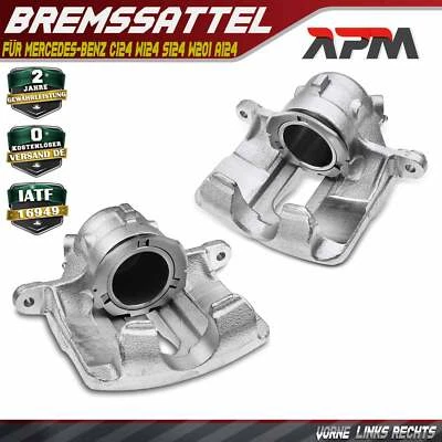 2x Bremssattel Vorne L+R 54mm für Mercedes-Benz 124 C124 W124 S124 W201 A124