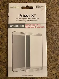 Moshi iVisor XT Screen Protector FOR Samsung Galaxy Note 3 - White New - Picture 1 of 2